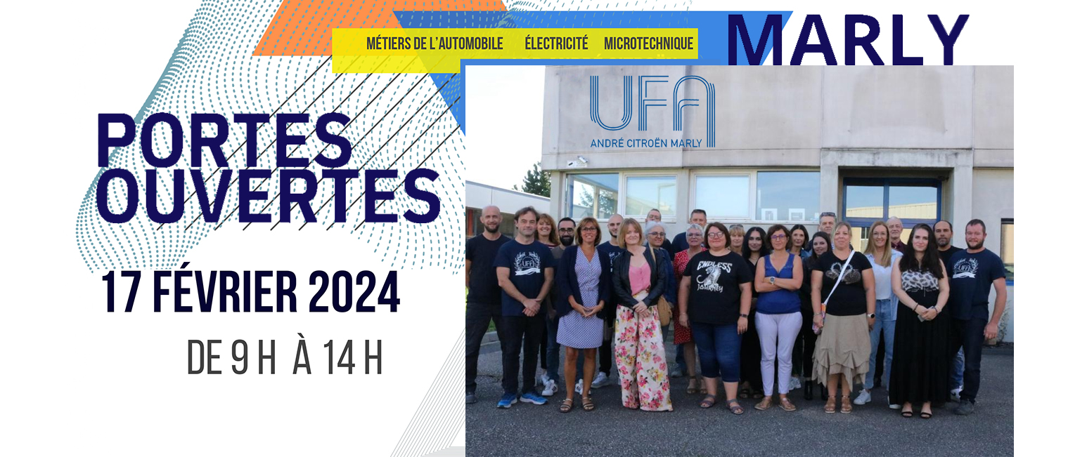 Portes ouvertes lycée/UFA 17 février 2024